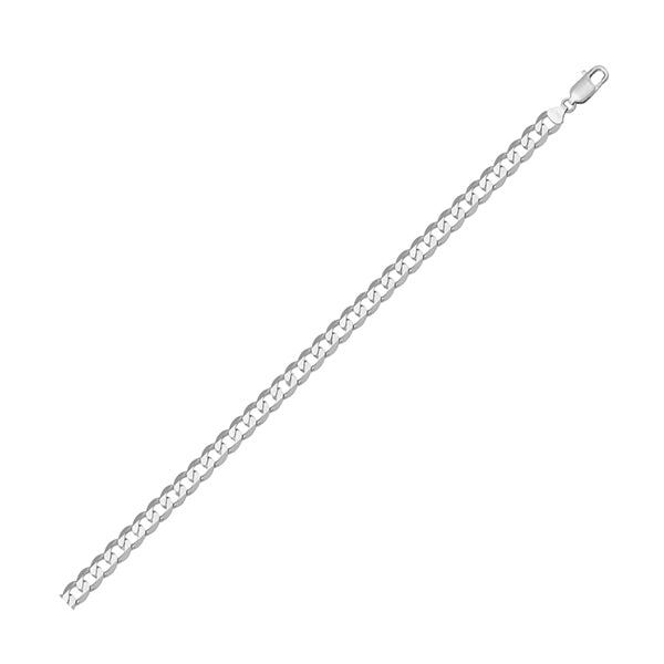 Elegant 18K White Gold Open Link Bracelet