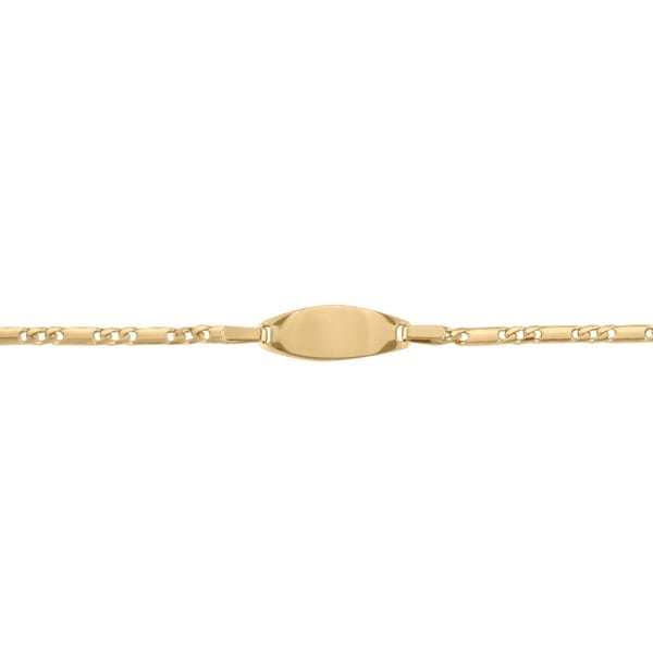 14K Yellow Gold Link 6" ID Bracelet