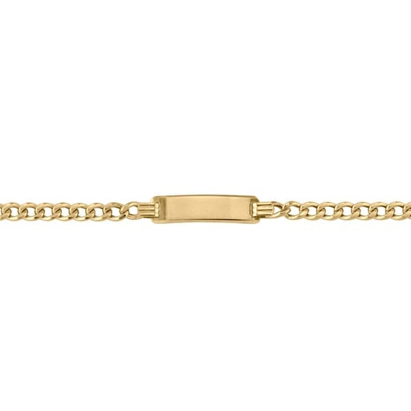 14K Yellow Gold Link 6" ID Bracelet