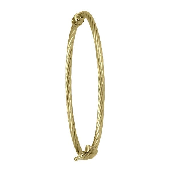 14K Yellow Gold Baby Bangle