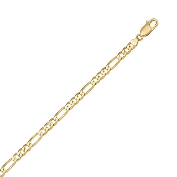 Elegant Trendy Gold Figaro Bracelet