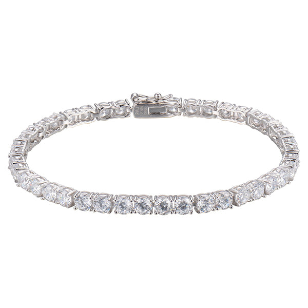 Fashionable Round Tennis Bracelet