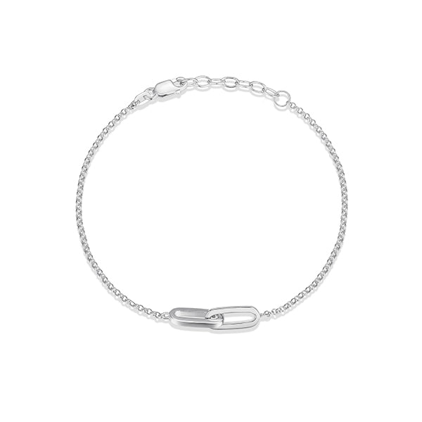 Elegant Double Link Rolo Bracelet