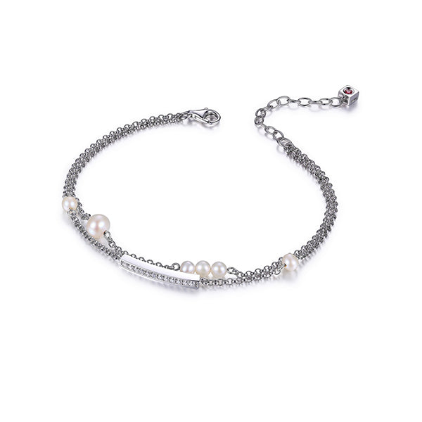 Elegant Double Strand Bracelet