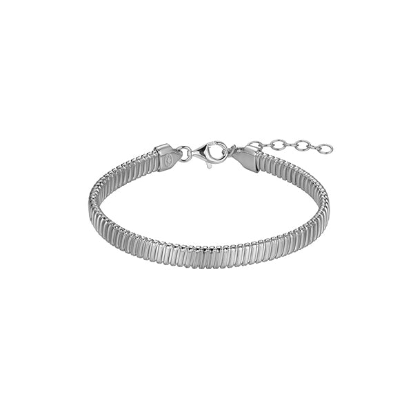 Elegant Tubogas Oval Hollow Tubular Bracelet