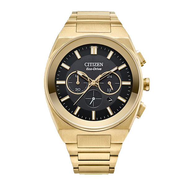 Citizen Watch Axiom SC Sport Chrono - Gold & Black