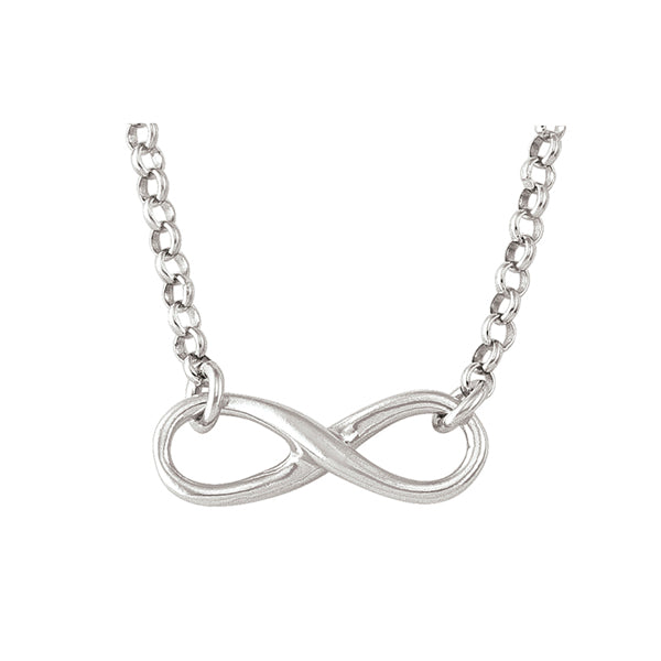 Elegant Necklace with Infinite Love Pendant