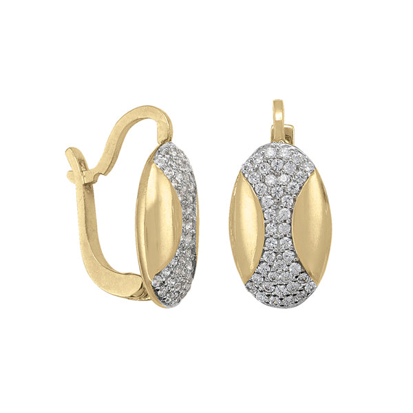 Elegant Gold Hoop Earrings