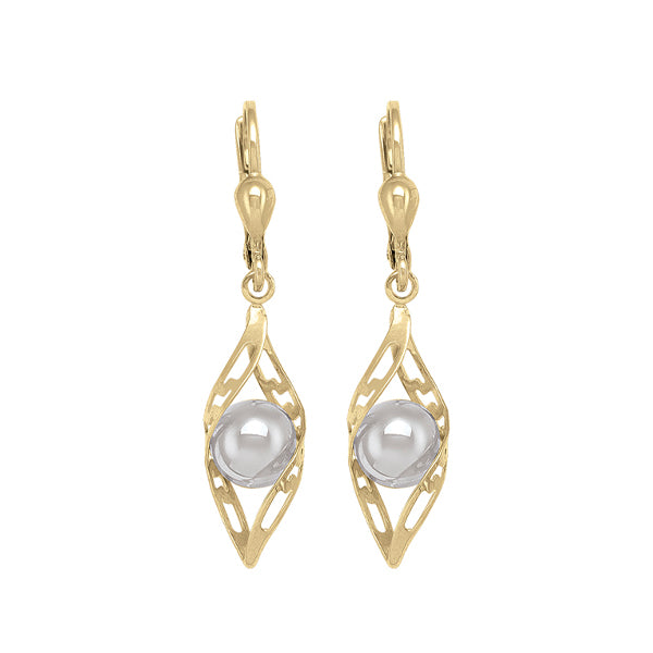 Gold Drop Earrings