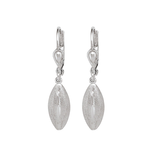 Elegant Genuine Gold Silver Drop Earrings