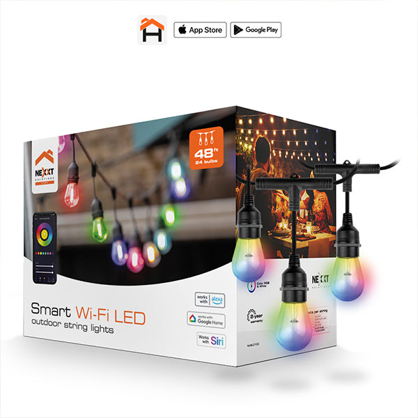 Best Smart Home Outdoor Wifi LED String Lights