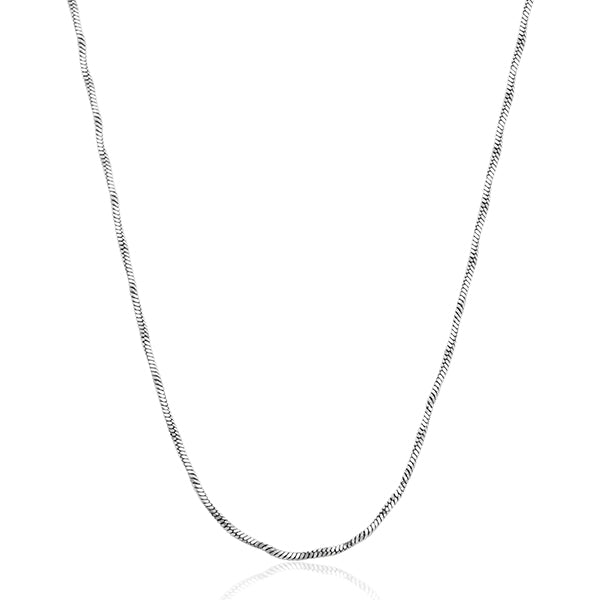 CJ Steelx 1.5mm Twisted Chain - Silver