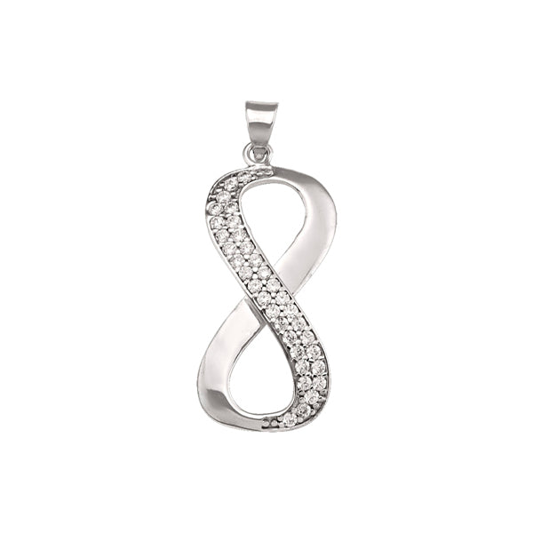 Elegant Real Gold Infinite Pendant