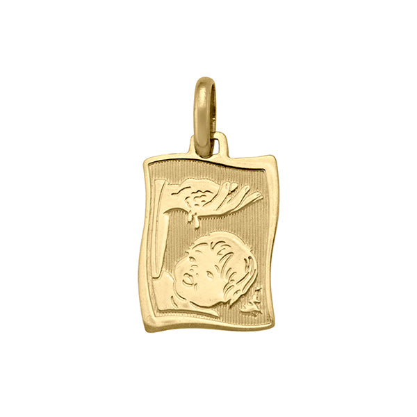 14K-Gold-Baptism-Pendant---1.4-gm