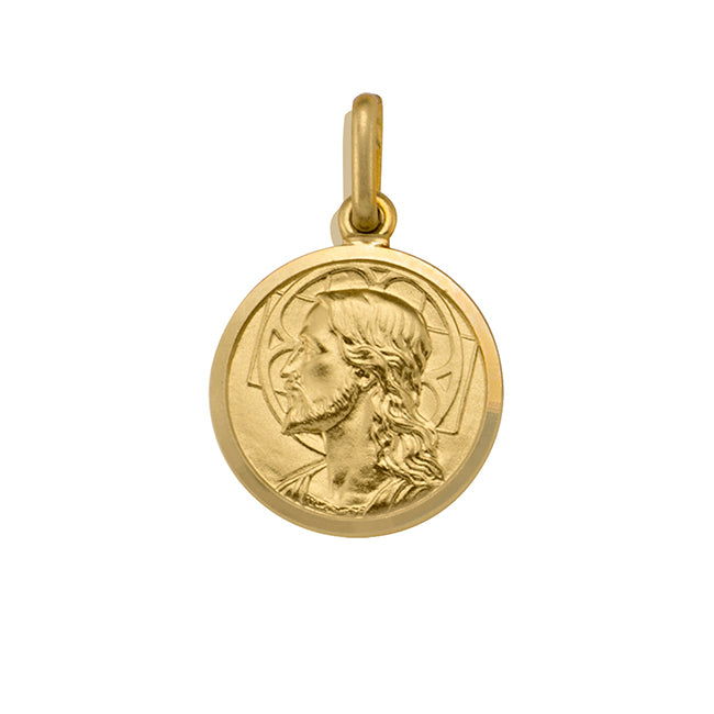 18K-Gold-Jesus-Pendant---1.9-gm
