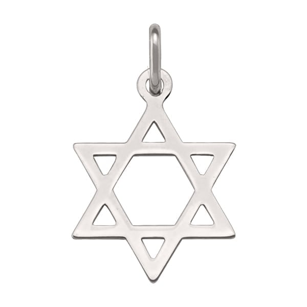 14K-White-Gold-Star-of-David-Pendant---1.2gm