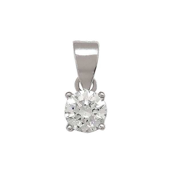10K-Silver-Cubic-Zirconia-Pendant---0.8gm