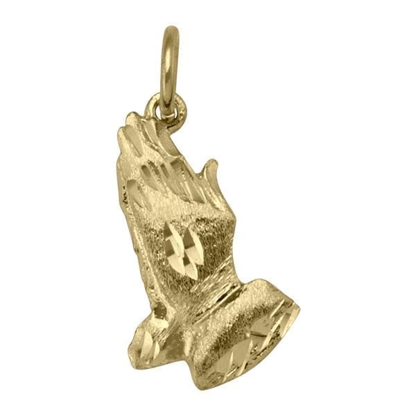 Elegant Praying Hands Pendant