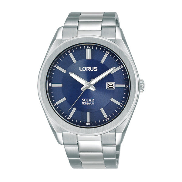Lorus RX353A Solar Men Dress Watch - Blue