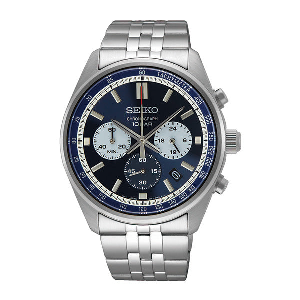 Elegant Seiko Chronograph Diver Men Watch