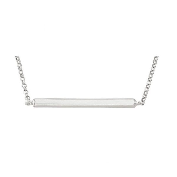 Elegant Sterling Silver Fashion Necklace with Pendant