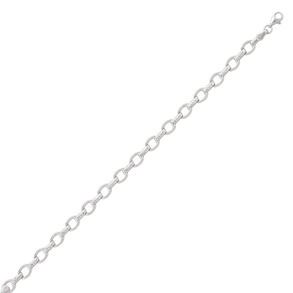 14K-Silver-Link-Bracelet