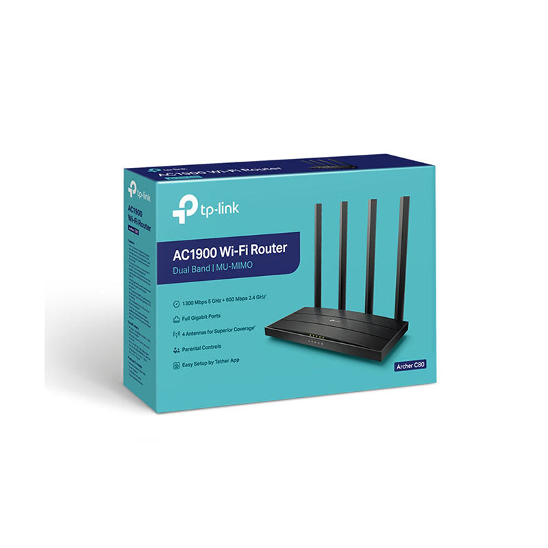 TP-LINK AC1900 Wireless MU-MIMO Wi-Fi Router (W)