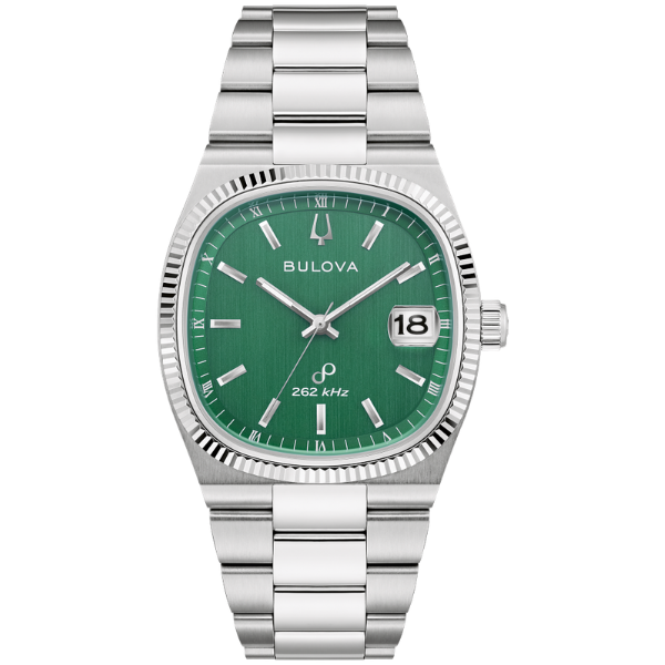 Bulova 96B439 Super Seville Mens Watch - Green