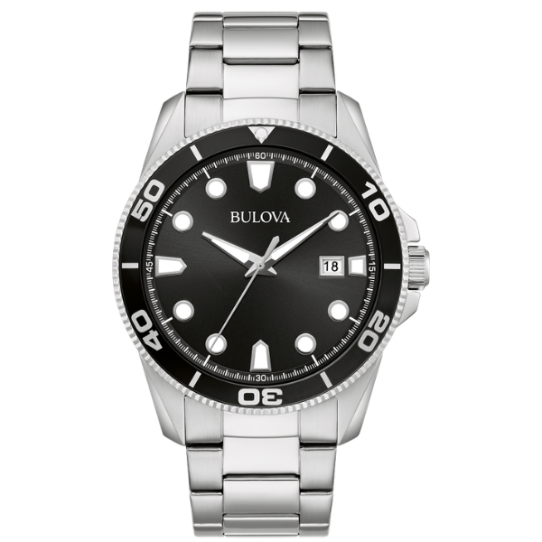 Bulova 96B478 Bracelet Mens Watch - Black