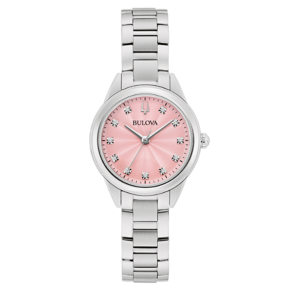Bulova 96P249 Sutton Ladies Watch - Pink