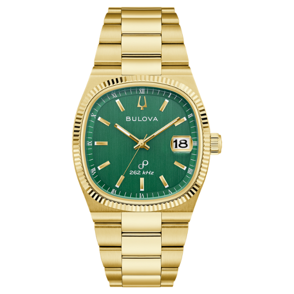 Bulova 97B237 Super Seville Mens Watch - Green
