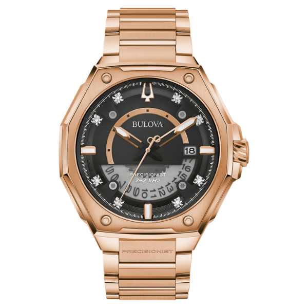 Bulova 97D129 Series X Mens Watch - Black