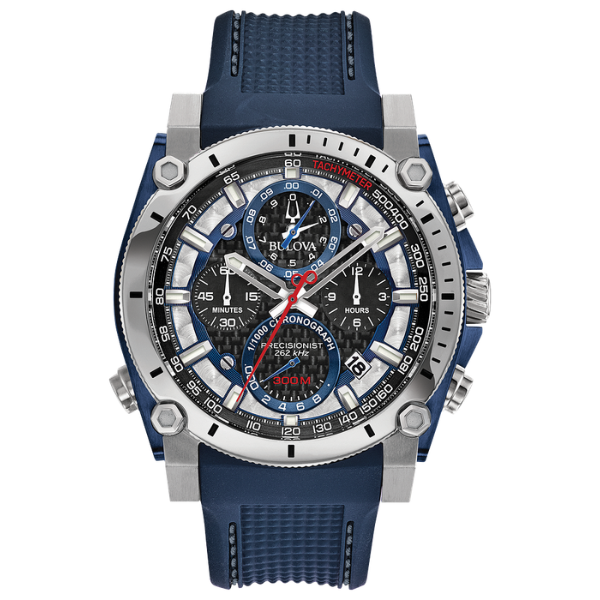 Bulova 98B315 ICON Collection Mens Watch - Blue