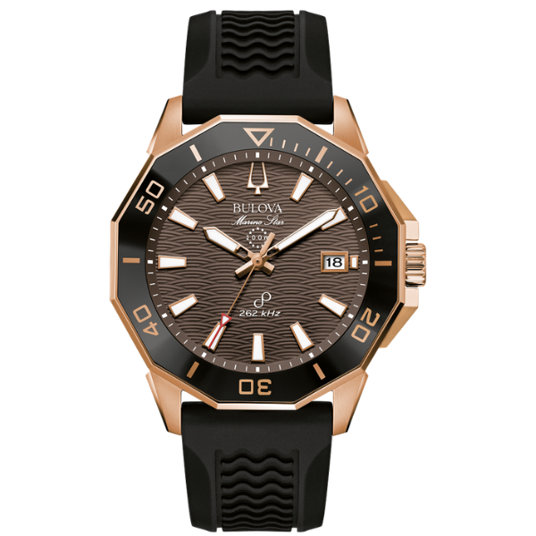 Bulova 98B421 Marine Star Men Watch - Brown