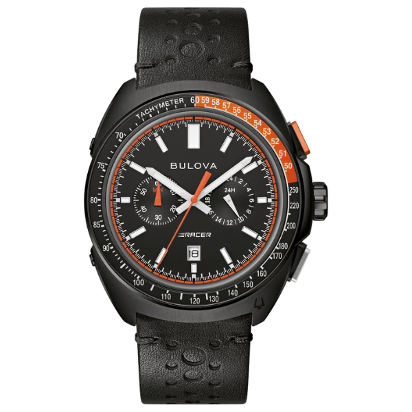 Bulova 98B428 Racer Mens Watch - Black