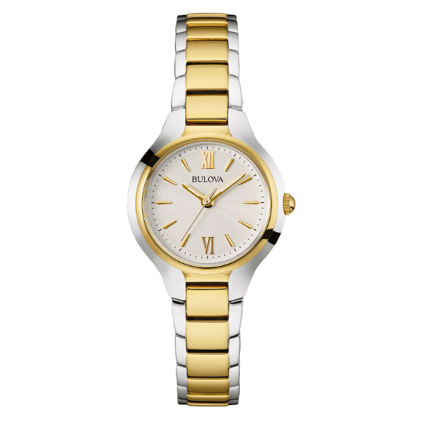 Bulova 98L217 Classic Ladies Watch - White