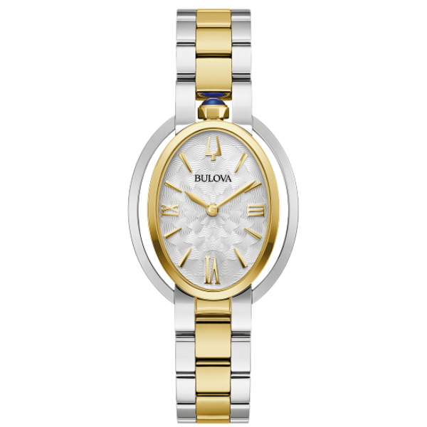 Bulova 8L320 Rubaiyat Ladies Watch - White