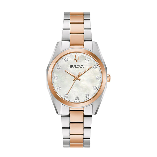 Bulova 98P207 Classic - Silver & Rose Gold