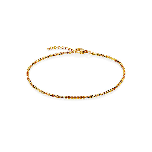 Best Round Box Chain Anklet