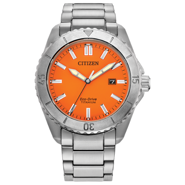Citizen AW1840-50X Brycen Super Titanium Men Watch - Orange
