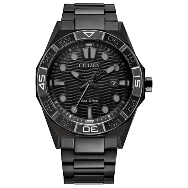 Citizen AW1855-52E Brycen Ion Plated Men Watch - Black