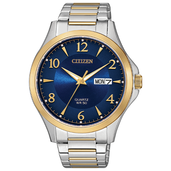 Citizen BF2005-54L Quartz Two Tone Men Watch - Blue