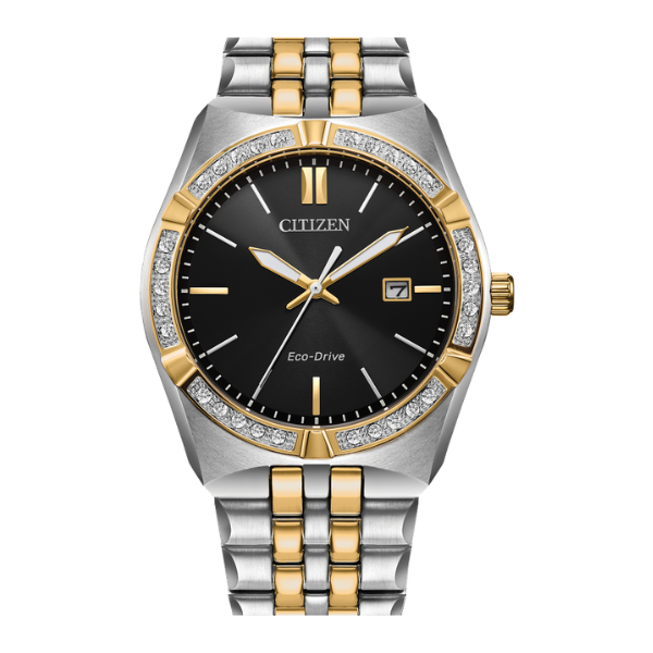Citizen BM7644-51E Corso Diamond Men Watch - Black