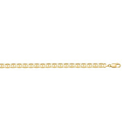 10K Gold Flat Anchor Bracelet