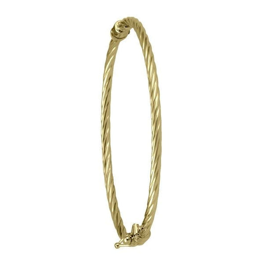 14K Yellow Gold Baby Bangle