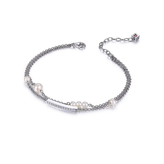 Elegant Double Strand Bracelet