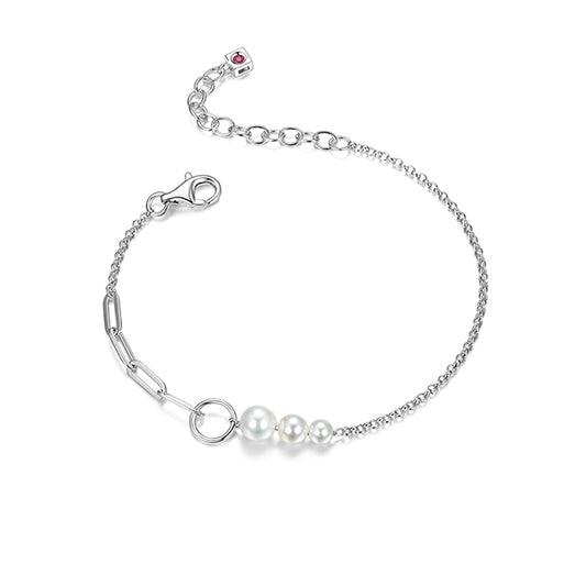 Elegant White Shell Pearl Bracelet