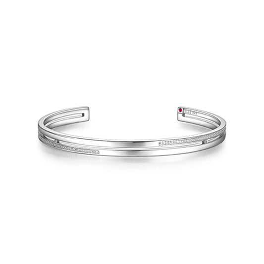 Elegant Horizon Cuff Bangle