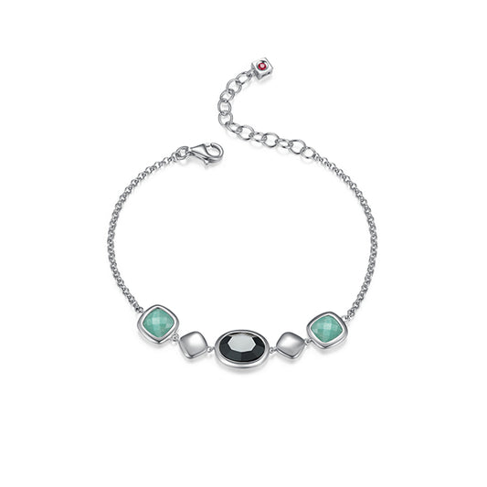 Best Mirage Cushion Cut Crystal Combination Bracelet 