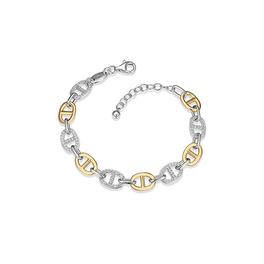 Elegant Mariner Link with Diamondlite Bracelet